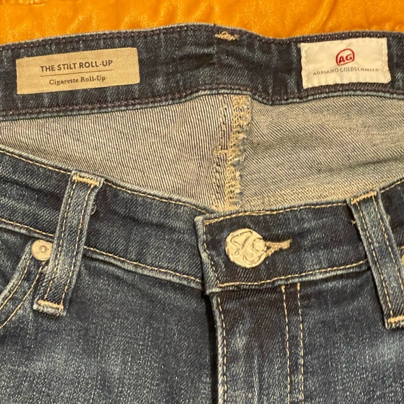 Adriano Goldschmied The Stilt Roll Up Jeans Women's 28 Low Rise Denim 30x26 - Picture 7 of 7